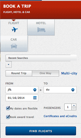 Delta Skymiles Chart Redemption