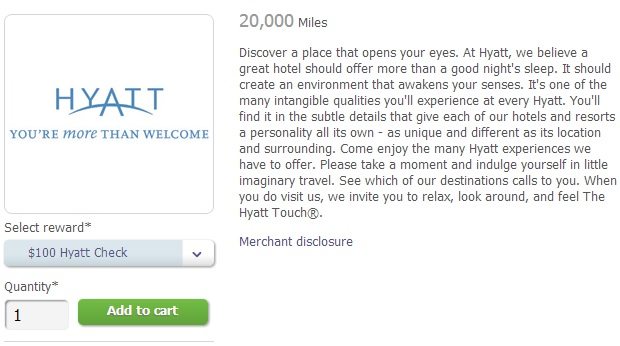 Hyatt Gift Card