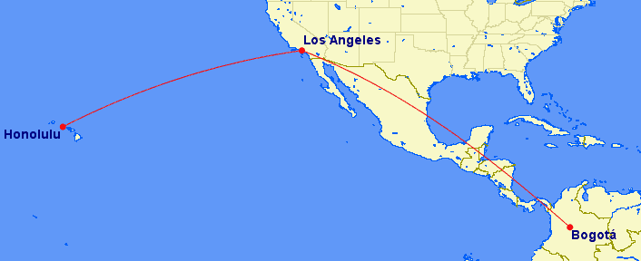 Anatomy of An Award Asiana Miles to Fly Honolulu to Bogota and an