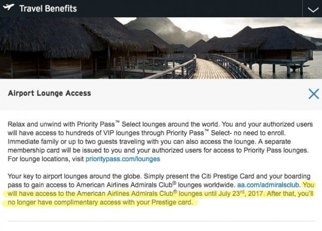 aa lounge prestige