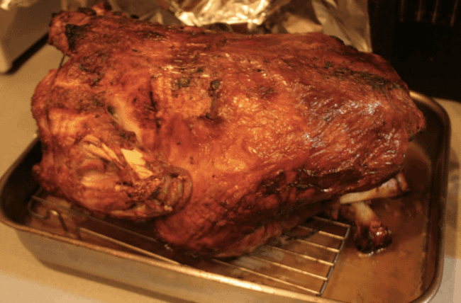 screen-shot-2016-11-23-at-4-53-29-pm Our turkey from last year. This year my boyfriend decided to do the spatchcock method, meaning it didn't come out as picturesque (but very tasty!)