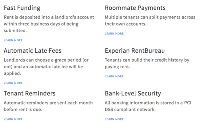 features of rentler