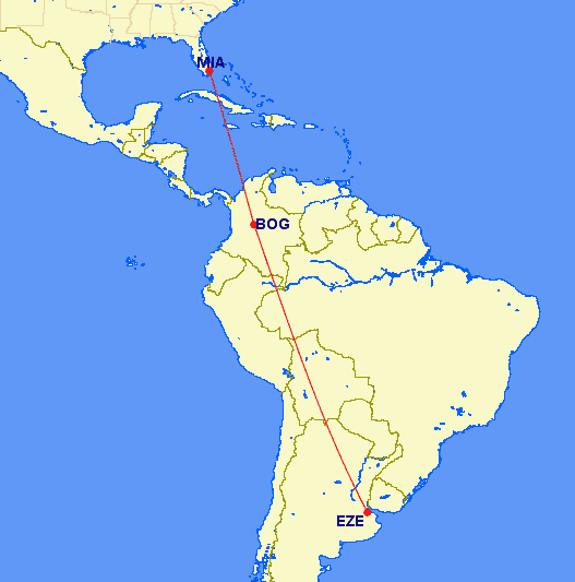 Anatomy of an Award Buenos Aires to Miami in LATAM Business