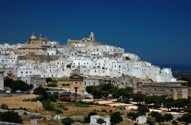 Ostuni, Italy; Photo by Pug Girl