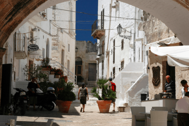 Ostuni, Italy; Photo by Pug Girl