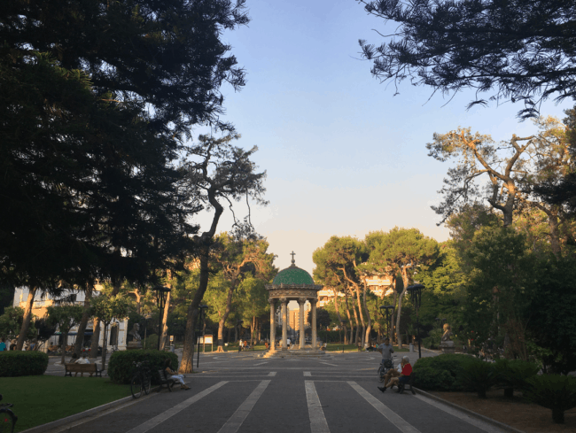 In the heart of Lecce, this park is called "Giardini Pubblici" which just means Public Gardens in Italian.