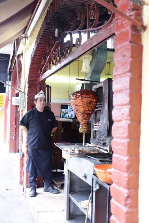 Tacos al pastor at Pepe's in Puerto Vallarta. Highly recommended.