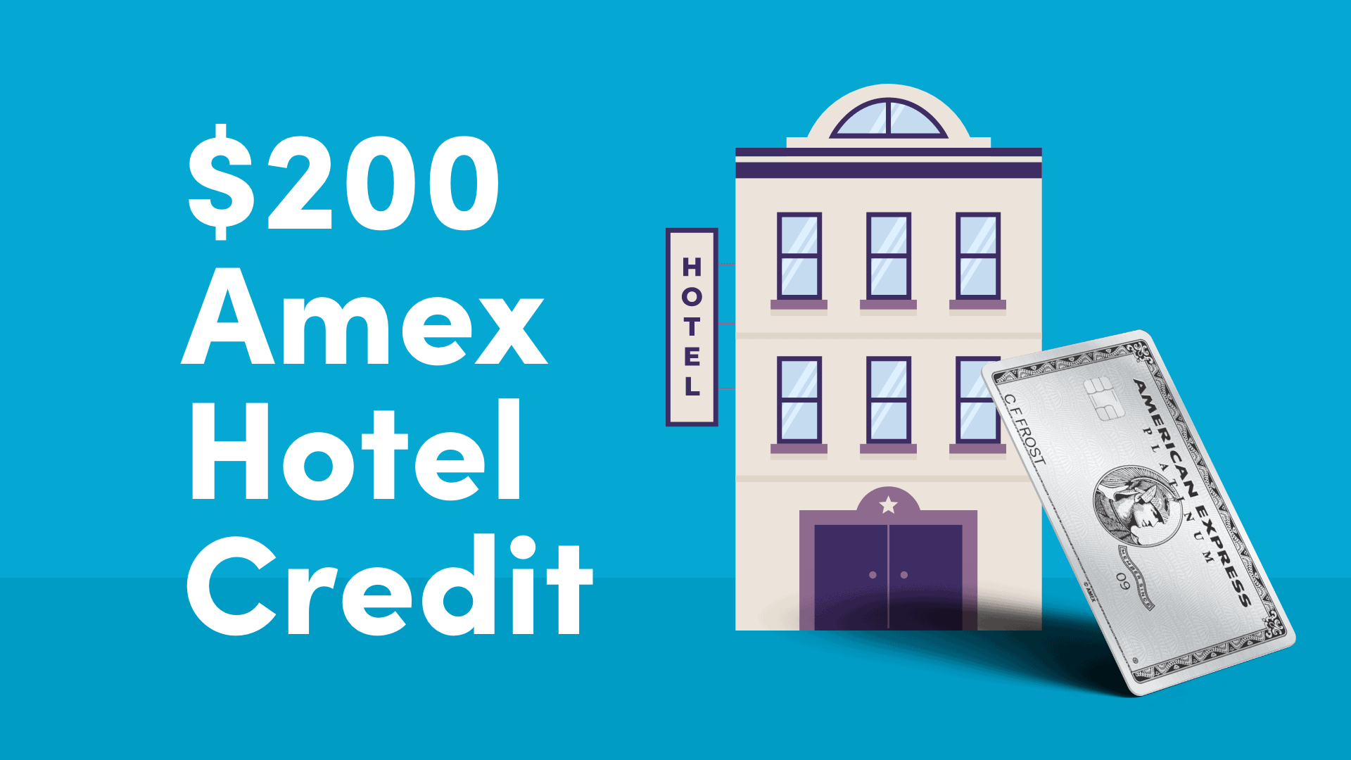 New 200 American Express Travel Hotel Credit Don't Sleep on It