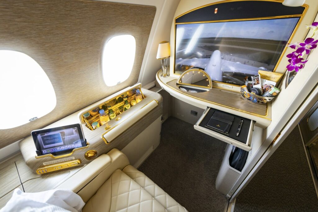 Fly with Emirates First-Class