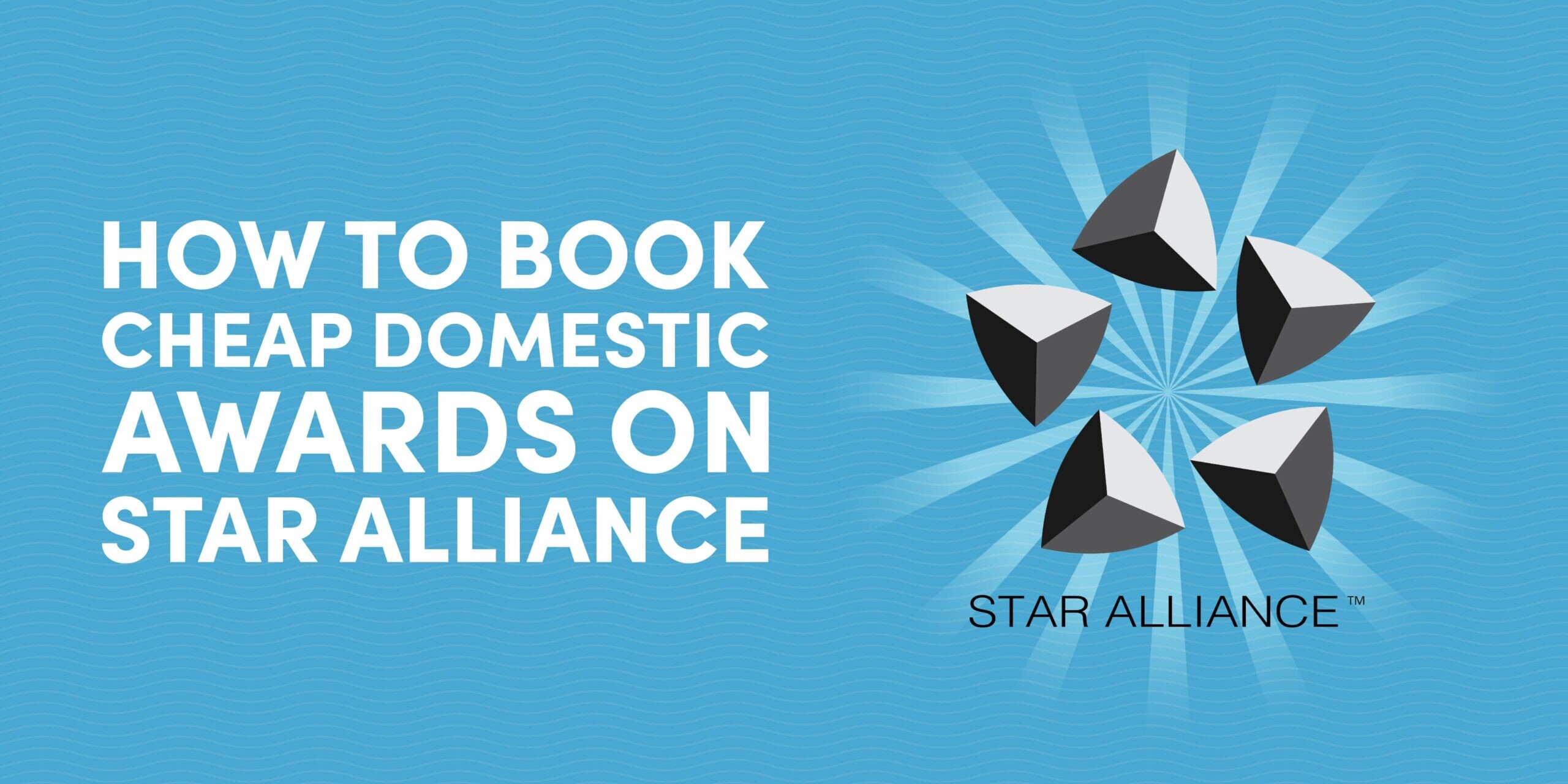 How to Book Cheap Domestic Awards on Star Alliance