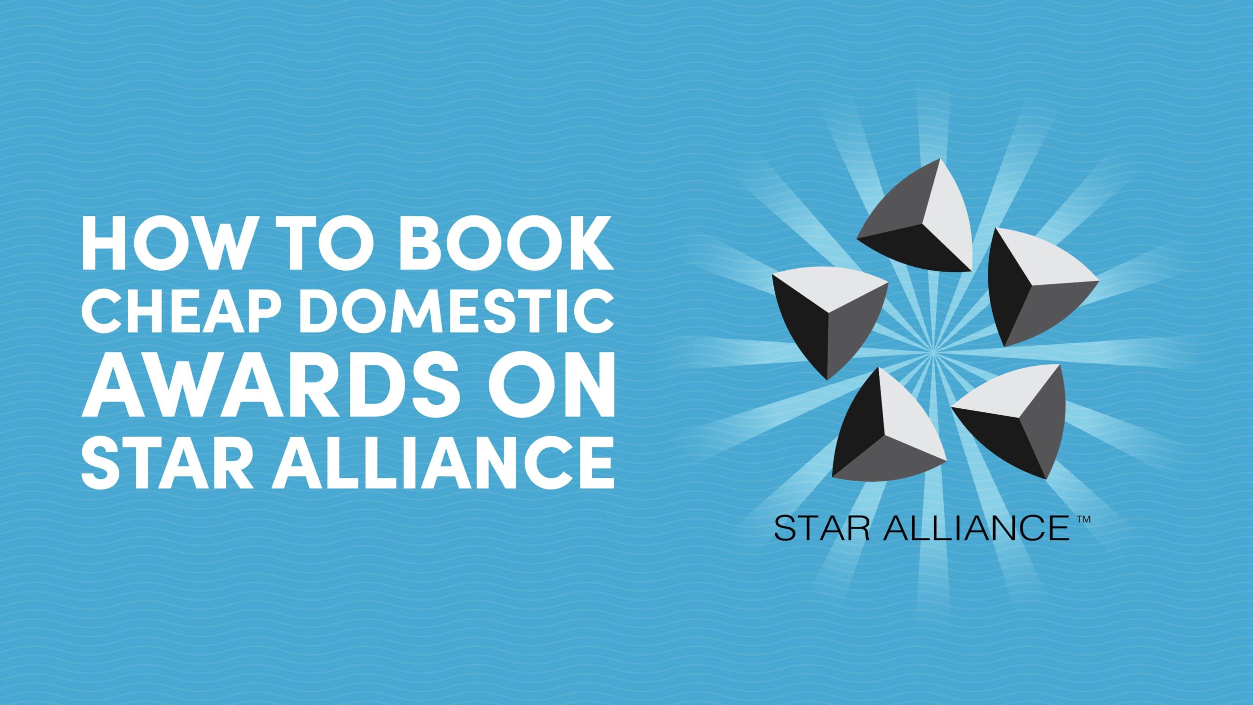 How to Book Cheap Domestic Awards on Star Alliance