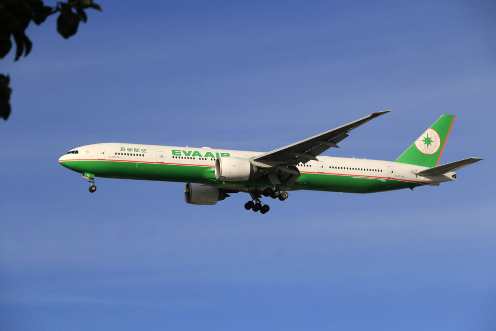 EVA Air Boeing 777 aircraft
