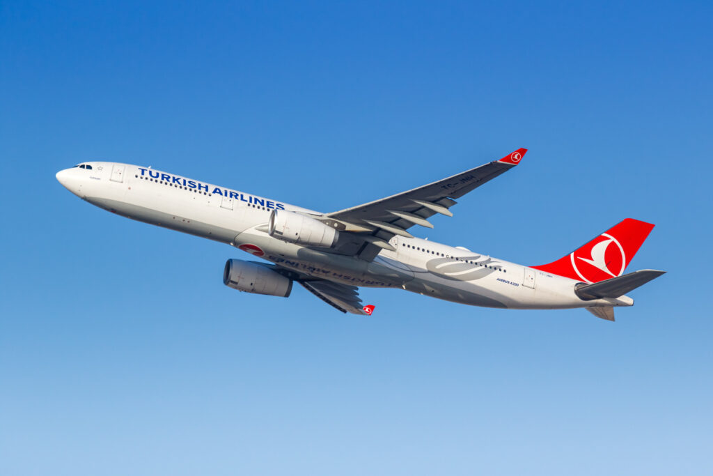 Turkish Airlines Airbus A330 aircraft